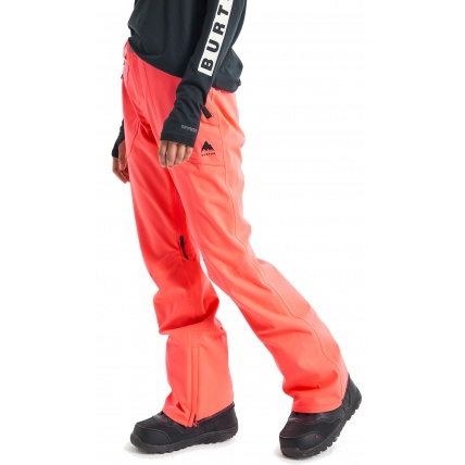 Burton Vida 2L Stretch Tetra Orange Womens Snow Pants